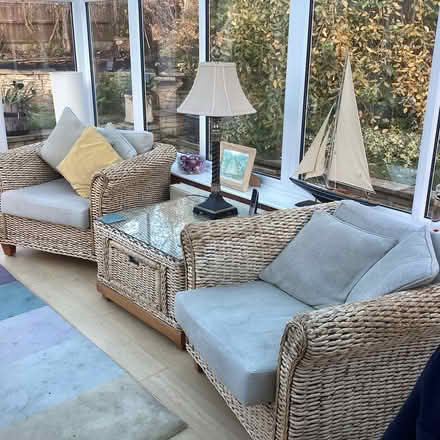 Photo of free Sofa,chairs,2 tables (Thorpe park LE13 Le13) #2