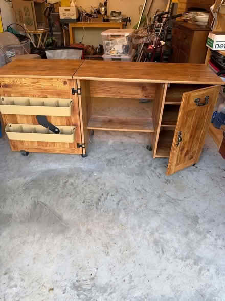 Photo of free Sewing table (Off Post Rd in Orange) #1