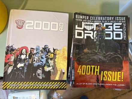 Photo of free 2000AD/Judge Dredd comics (Broadclyst, EX5) #3