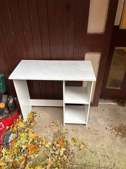 Photo of free Small white desk (Paisley PA1) #1