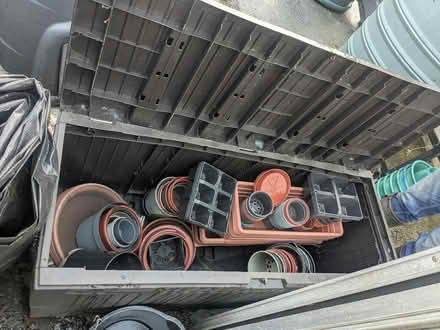 Photo of free Garden storage container and pots (M32 stretford) #3