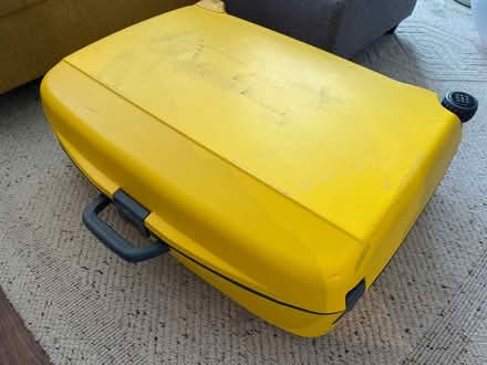 Photo of free Big yellow suitcase (hard case) (Norton-Lees, S8) #2