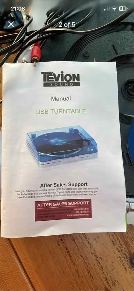 Photo of free Tevion USB turntable (Haygate TF1) #2