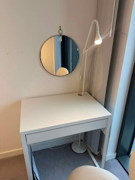 Photo of free Desk, chair, mirror and lamp (N4 3FT) #4