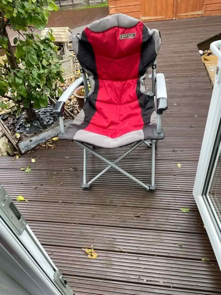 Photo of free Folding garden/camping chair (Stone Cross BN23) #1