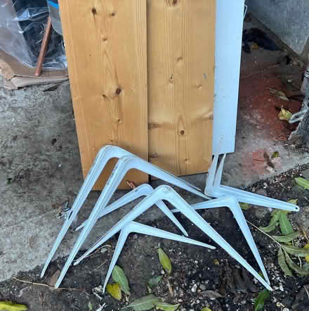 Photo of free Four shelves and wall brackets (Fobbing SS17) #1