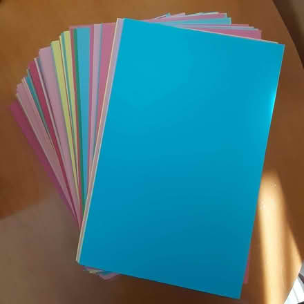 Photo of free Stack of Coloured Card (Kidlington OX5) #1
