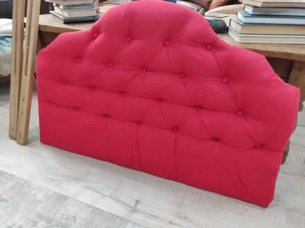 Photo of free Red single headboard (Earley RG6) #2