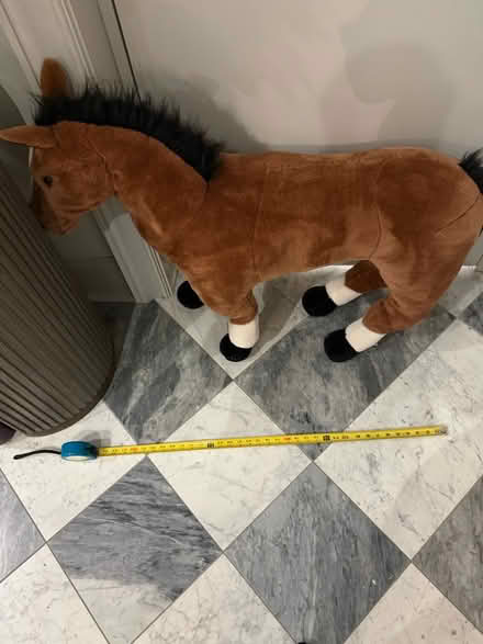 Photo of free Big Horse Stuffed Animal (River West/West Loop) #1