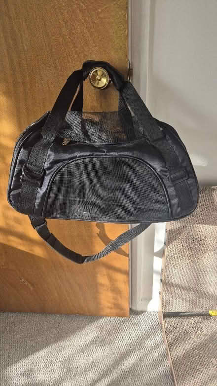 Photo of free Small black cat carrier (Figge's Marsh CR4) #1