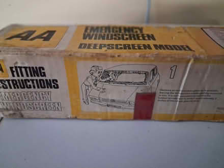Photo of free AA Emergency windscreen (Pyrford GU22) #1