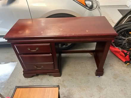 Photo of free Small wood desk (Lee Heights) #1
