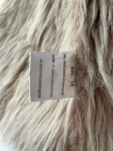 Photo of free Gillet/Imitation Sheepskin (Titchfield Common PO14) #4