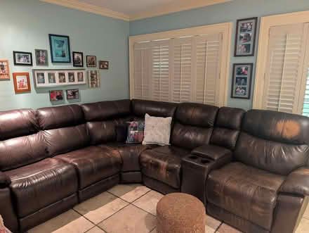 Photo of free Sectional w/3 built in recliners (Coral Gables) #1