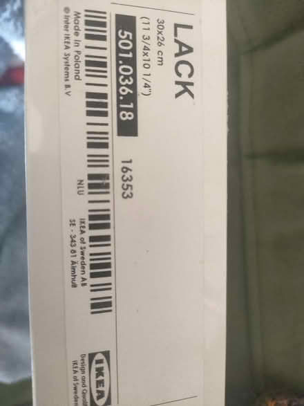Photo of free IKEA Lack shelf. 30 x 26 cm (Cutteslowe OX2) #2