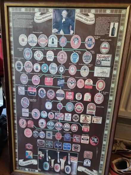 Photo of free Framed beer poster (Hunters Bar S11) #1