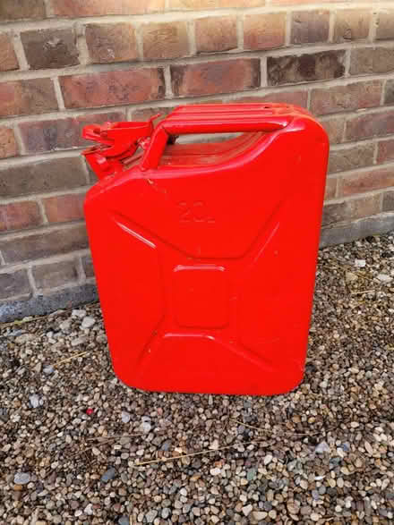Photo of free 20 litre fuel can (not usable) (Norton, Malton YO17.) #1