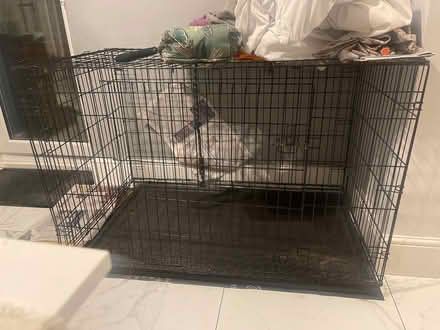 Photo of free Large dog metal crate (Lakeside Place AL2) #1