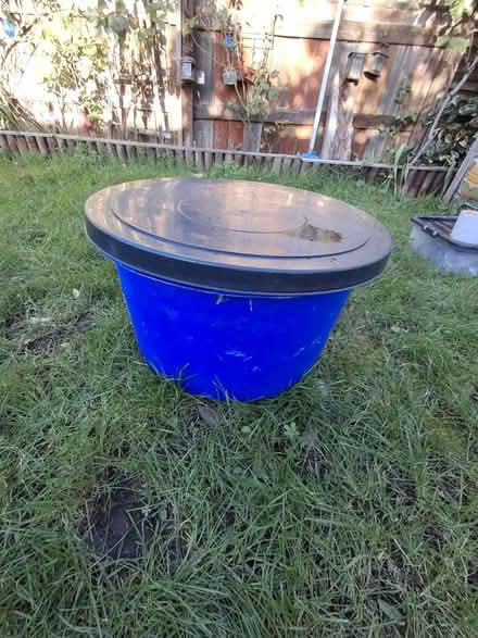 Photo of free Garden tub with lid (Letchworth SG6) #1