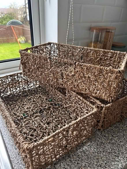 Photo of free Wicker and metal storage (Bannockburn FK7) #2
