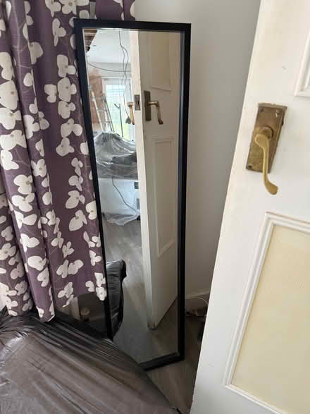 Photo of free Freestanding mirror with black border (St Julians AL1) #2