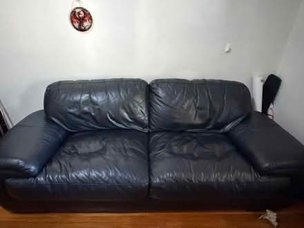 Photo of free Black couch (Mile End) #1
