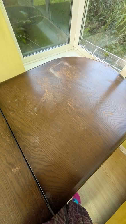 Photo of free Large dining table with 6 chairs (Bebington CH63) #3