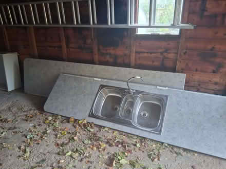Photo of free Work surfaces. One incoporating 2.5 basin sink plus tap. (Bridge of Allan FK9) #1