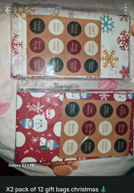 Photo of free Christmas gift bags (plaistow e130ha) #1