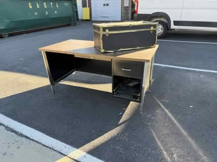 Photo of free Office desks & Camp Trunk (Hackensack by Courthouse Plaza) #1