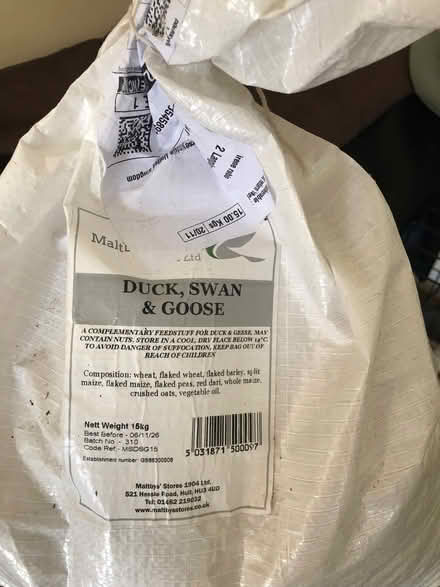 Photo of free Duck and swan food (Clubmoor L4) #1
