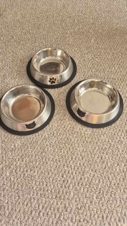 Photo of free 3 stainless steel food bowls (Figge's Marsh CR4) #1