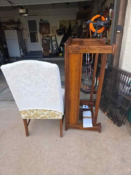Photo of free Coffee table and chair (Utah Park) #2