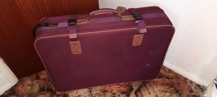 Photo of free Large suitcase on 2 wheels (Woodley RG6) #1