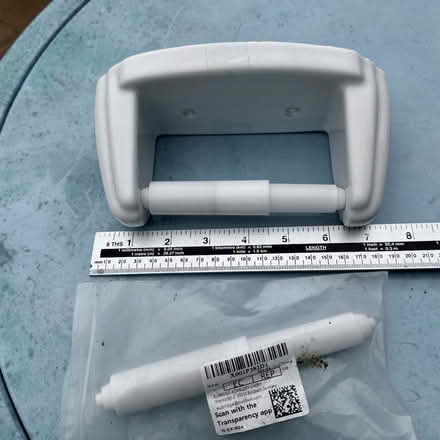 Photo of free White Ceramic Toilet Roll Holder (Baden Hill GL12) #1