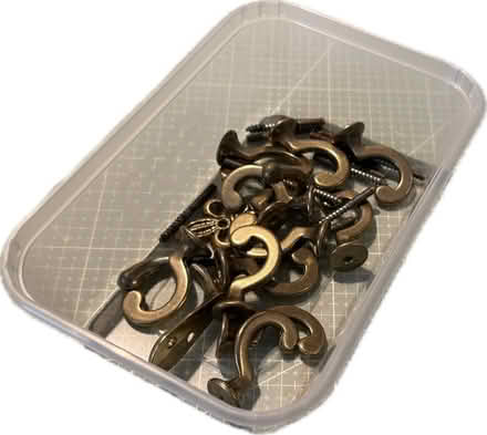 Photo of free Curtain tie back hooks (DE75 Heanor) #1