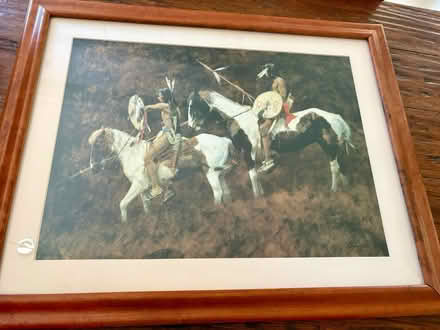 Photo of free Howard Terpning framed art (Wellesley Hills) #2