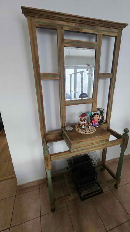 Photo of free large vintage unit with a mirror (Hoddesdon EN11) #1