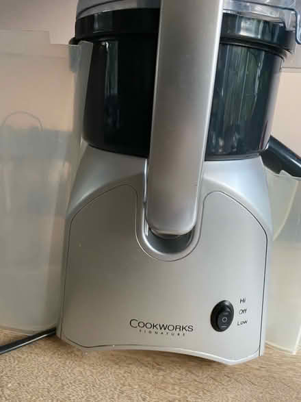 Photo of free Cookworks Juicer (Weston BA1) #3