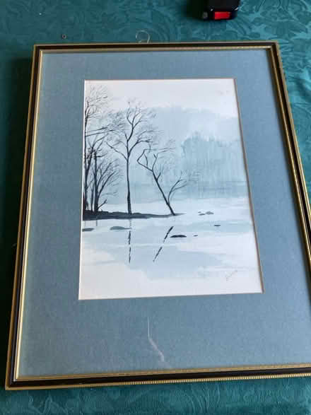 Photo of free Framed painting – “the thaw” (Pant SY10) #1