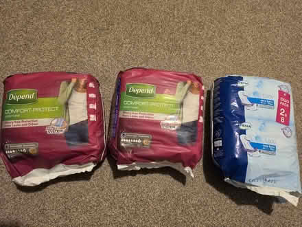Photo of free Incontinence items (Bentley GU10) #1