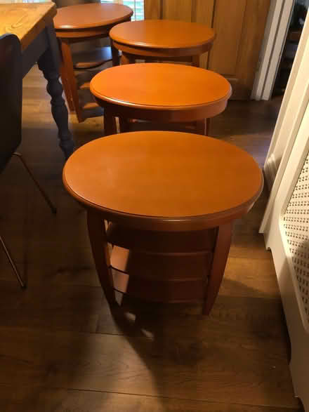 Photo of free 4 real wood side tables (Sandhills OX3) #2