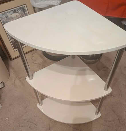 Photo of free White shelving unit (Netherfield, Kendal LA9) #1