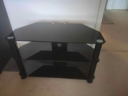 Photo of free Glass TV stand (Little Common, TN39) #1