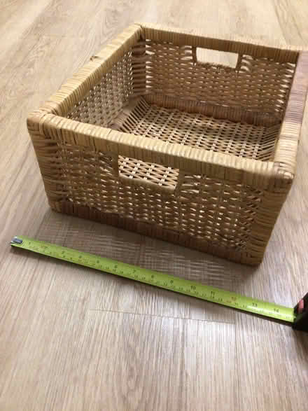 Photo of free Square Wicker Basket (Arlesey SG15) #3