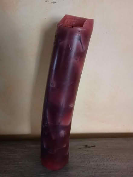 Photo of free Large bent candle (Greenwood near 83rd) #1