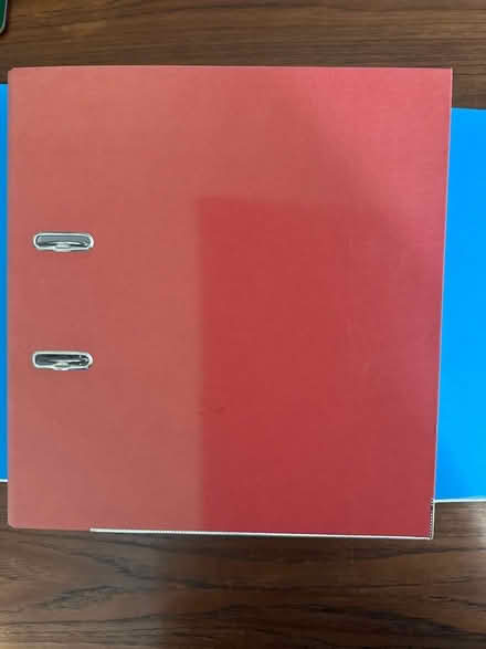 Photo of free Extra wide lever arch files (Agar Grove NW1) #3