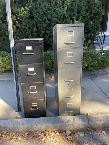 Photo of free Metal file cabinets (everett) #1