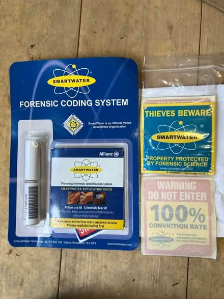 Photo of free Unused Forensic coding system (Blewbury OX11) #1