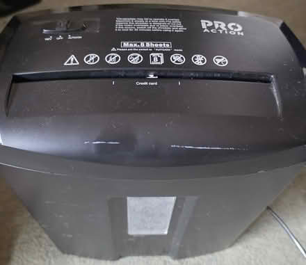 Photo of free Jammed paper shredder (Lindfield, HH RH16) #1